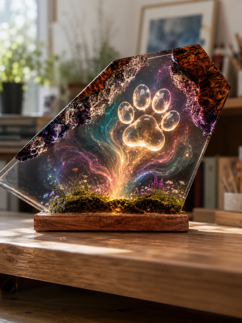 Lilys's Handmade Resin Pet Lamps